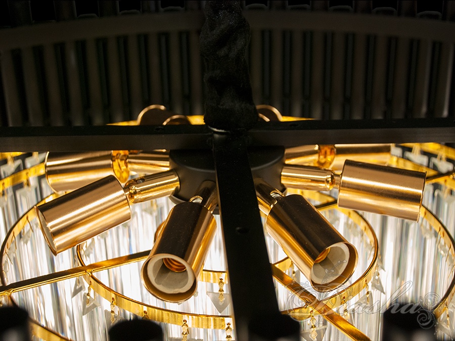 Современная хрустальная люстра