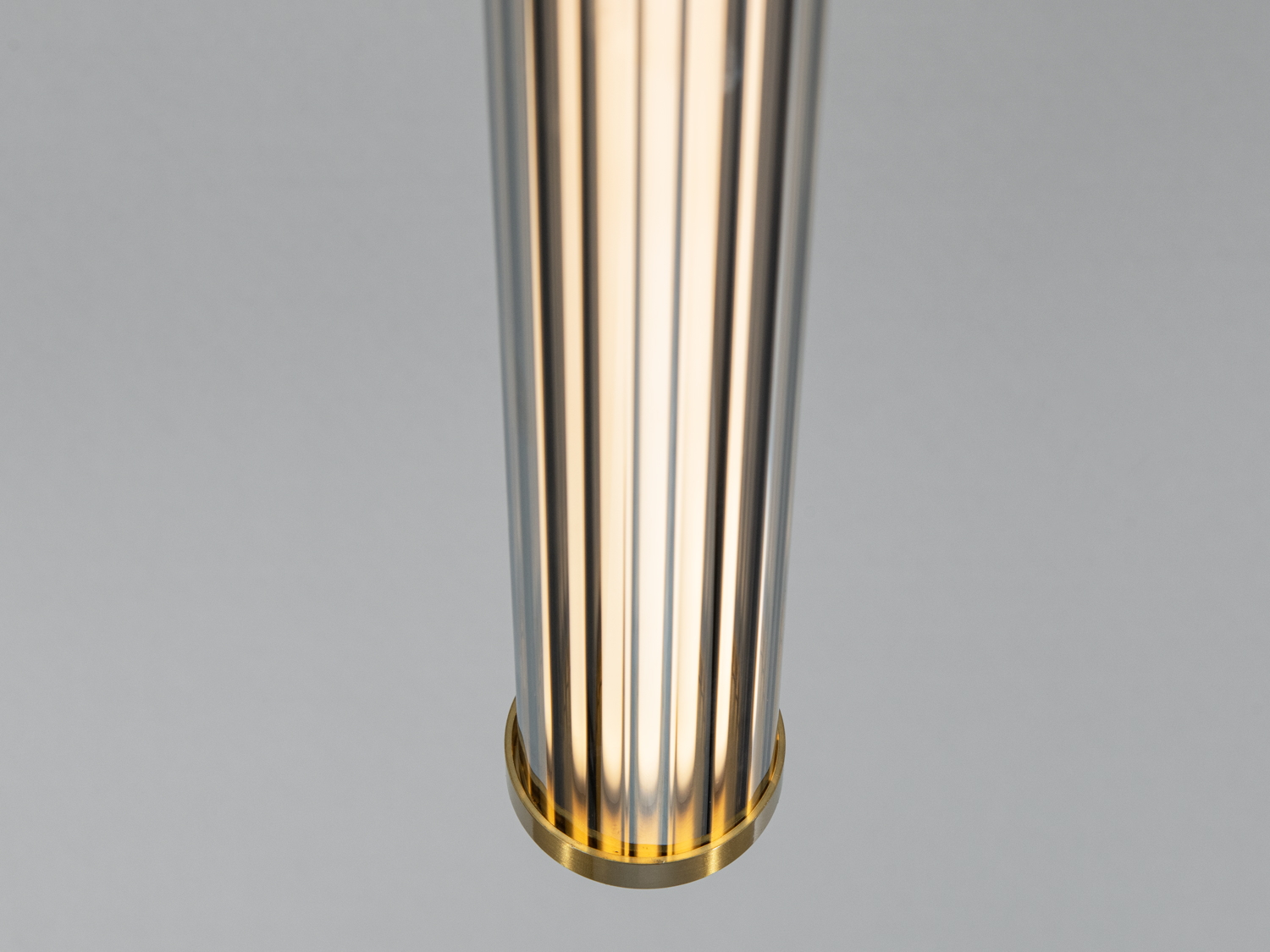 Світлодіодний підвіс скляний золото 12 Вт