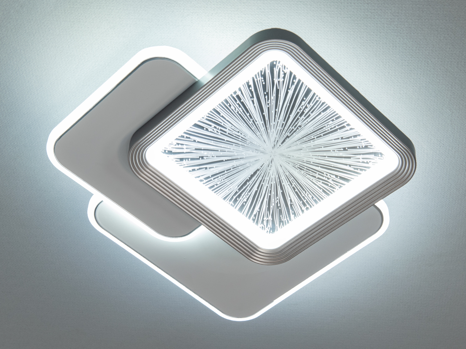 Універсальний LED світильник з регулюванням кольору світла, 47W, білий