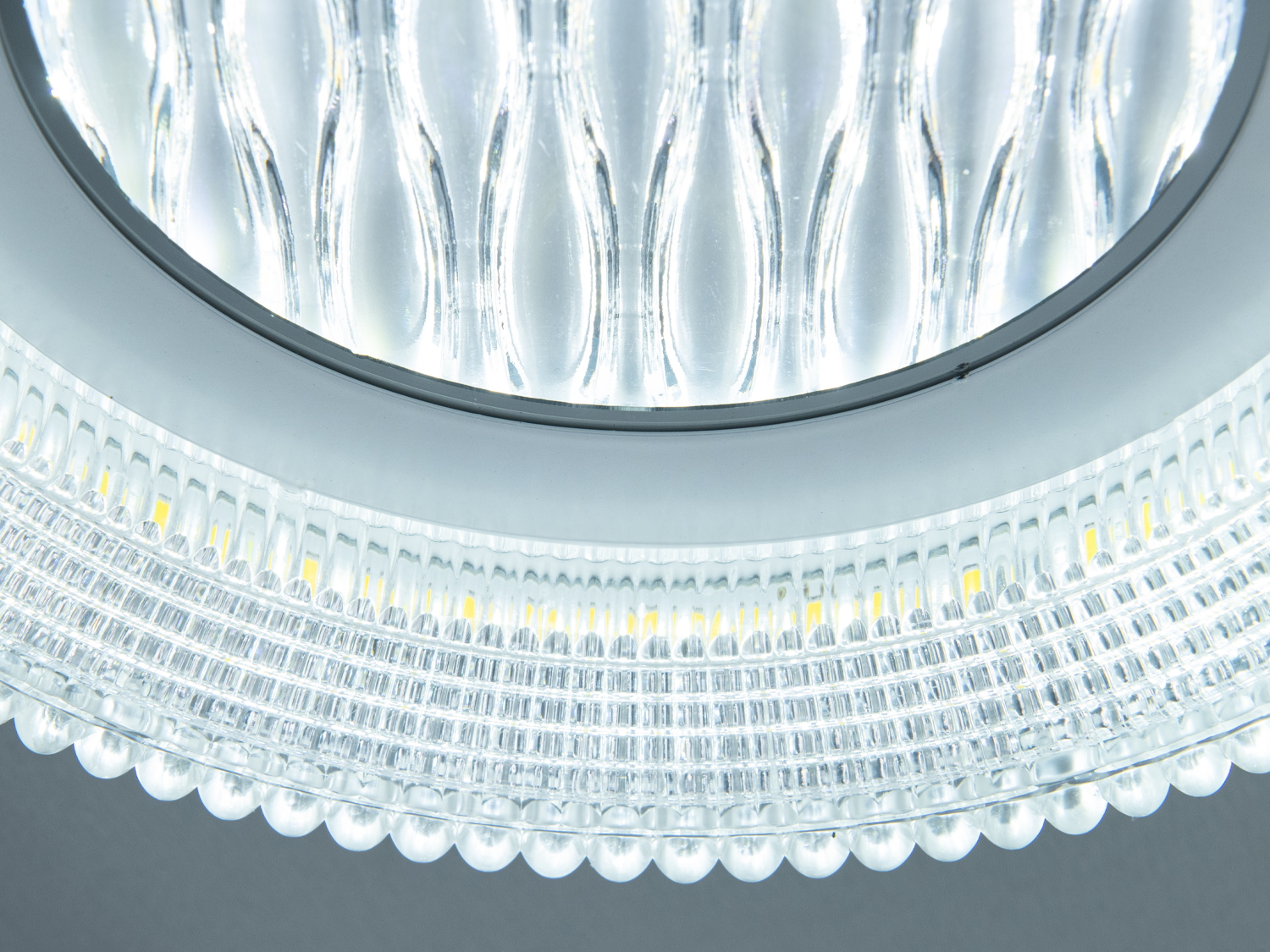 Світлодіодний стельовий світильник сірий 34Вт CCT