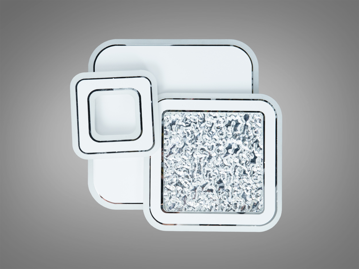 Стельова LED люстра біла 58Вт CCT 3 режими