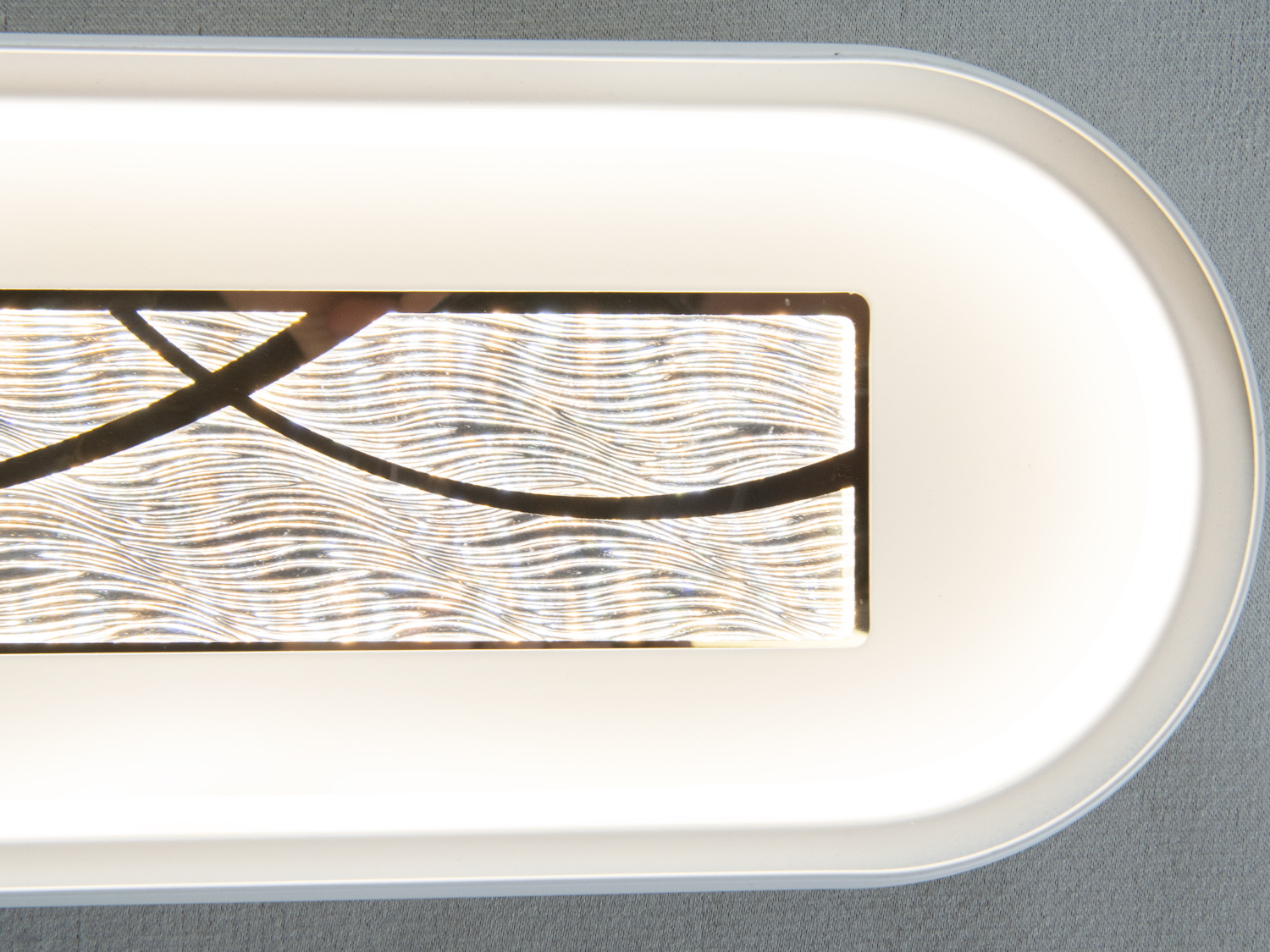 Світлодіодний овальний світильник білий 58Вт 3CCT