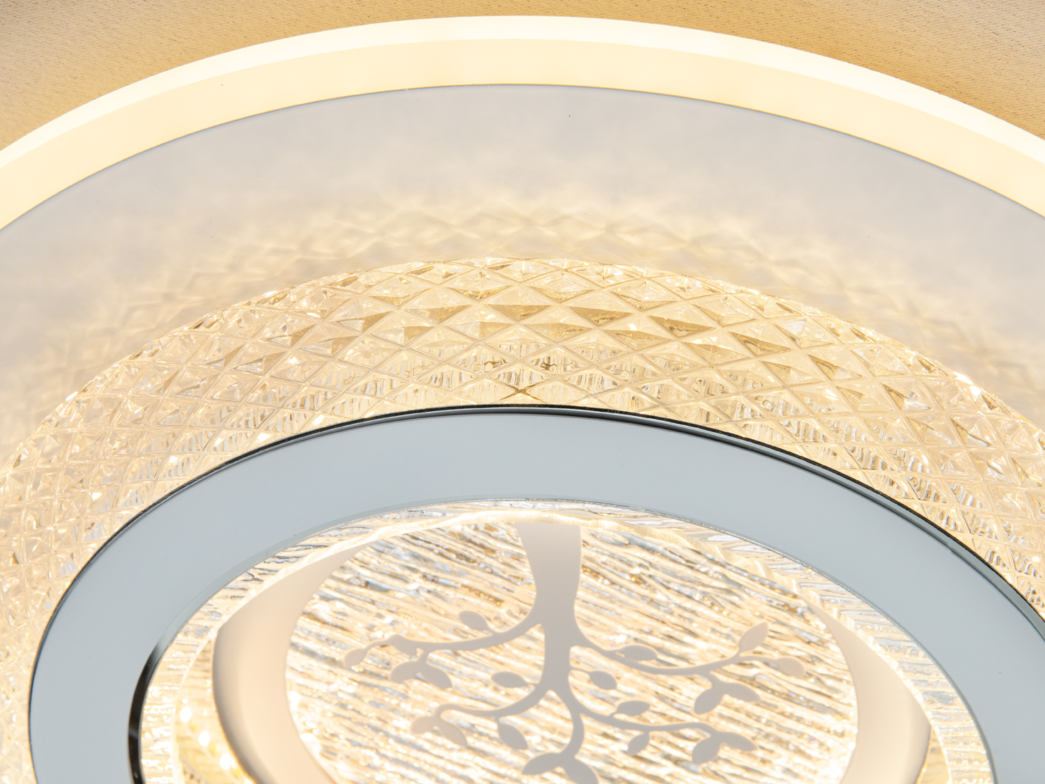 Світлодіодний стельовий світильник сірий 34Вт CCT