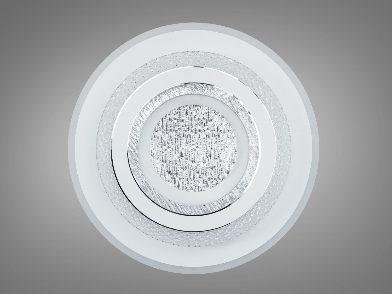 Світлодіодний стельовий світильник сірий 34Вт CCT