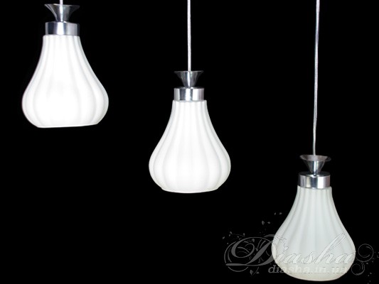 Кухонна люстра з регульованою висотою плафонів