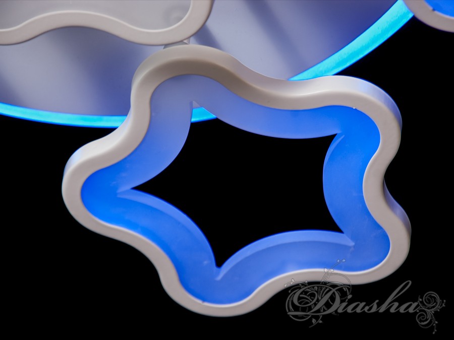 Світлодіодна люстра с диммером, 165W