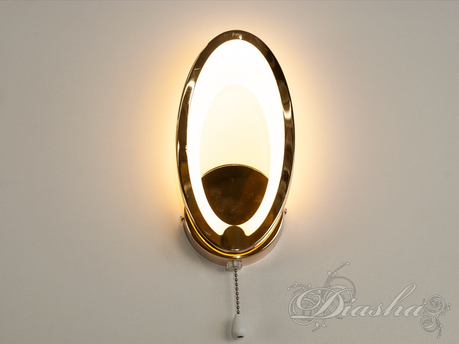 Стильне світлодіодне бра для читання, бра золото, потужністю 16W