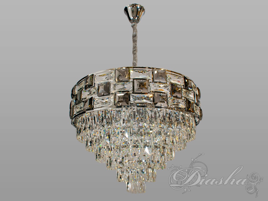 &nbsp; &nbsp; Нові ексклюзивні кришталеві люстри, представлені на нашому сайті, готові осяяти своїм блиском квартири Українців. Ми раді представити колекцію кришталевих люстр під класичну лампу або економку, які ідеально підійдуть для невеликих кімнат, і навіть для низьких стель.
 Кришталева люстра під звичайну лампочку із цоколем Е14.
         
 Увага. Вага люстри 19кг.