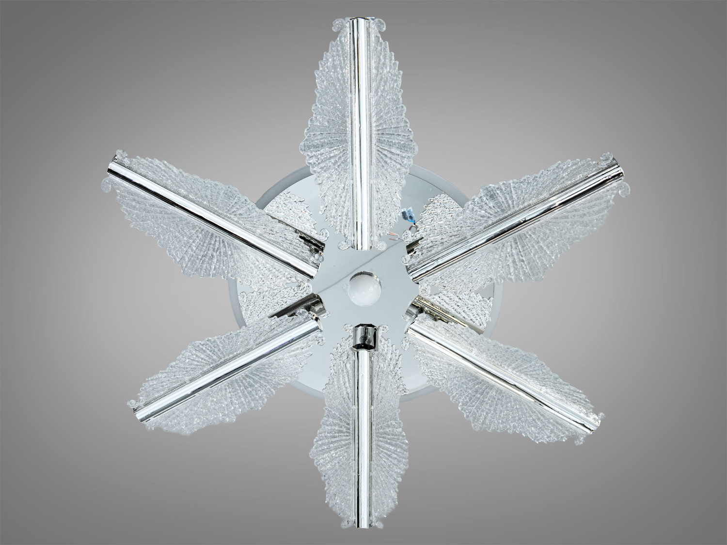 Люстра стельова Diasha хром LED 98W пульт димер