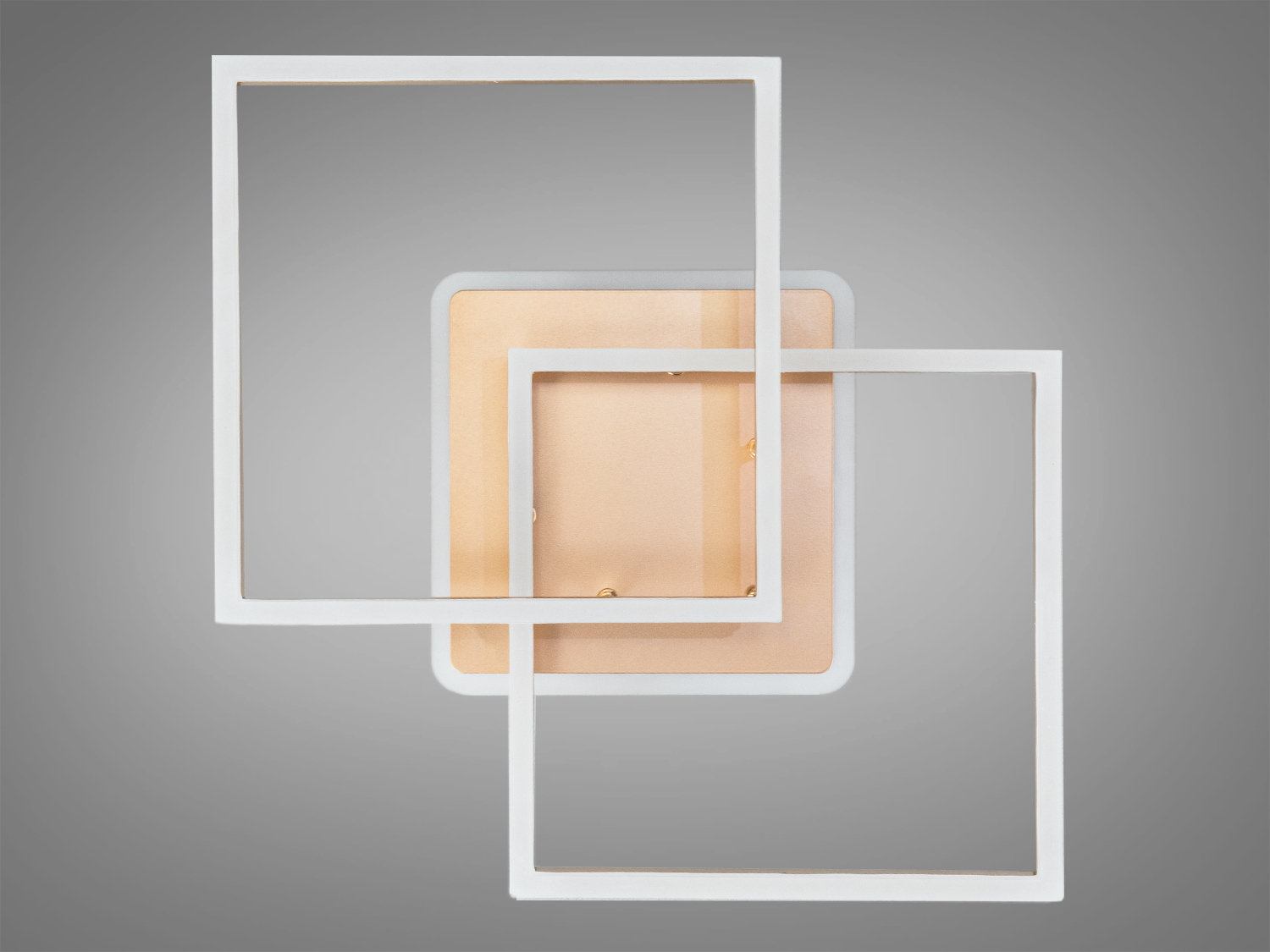 Стельова світлодіодна люстра золото 64 Вт 3520 лм пульт димер