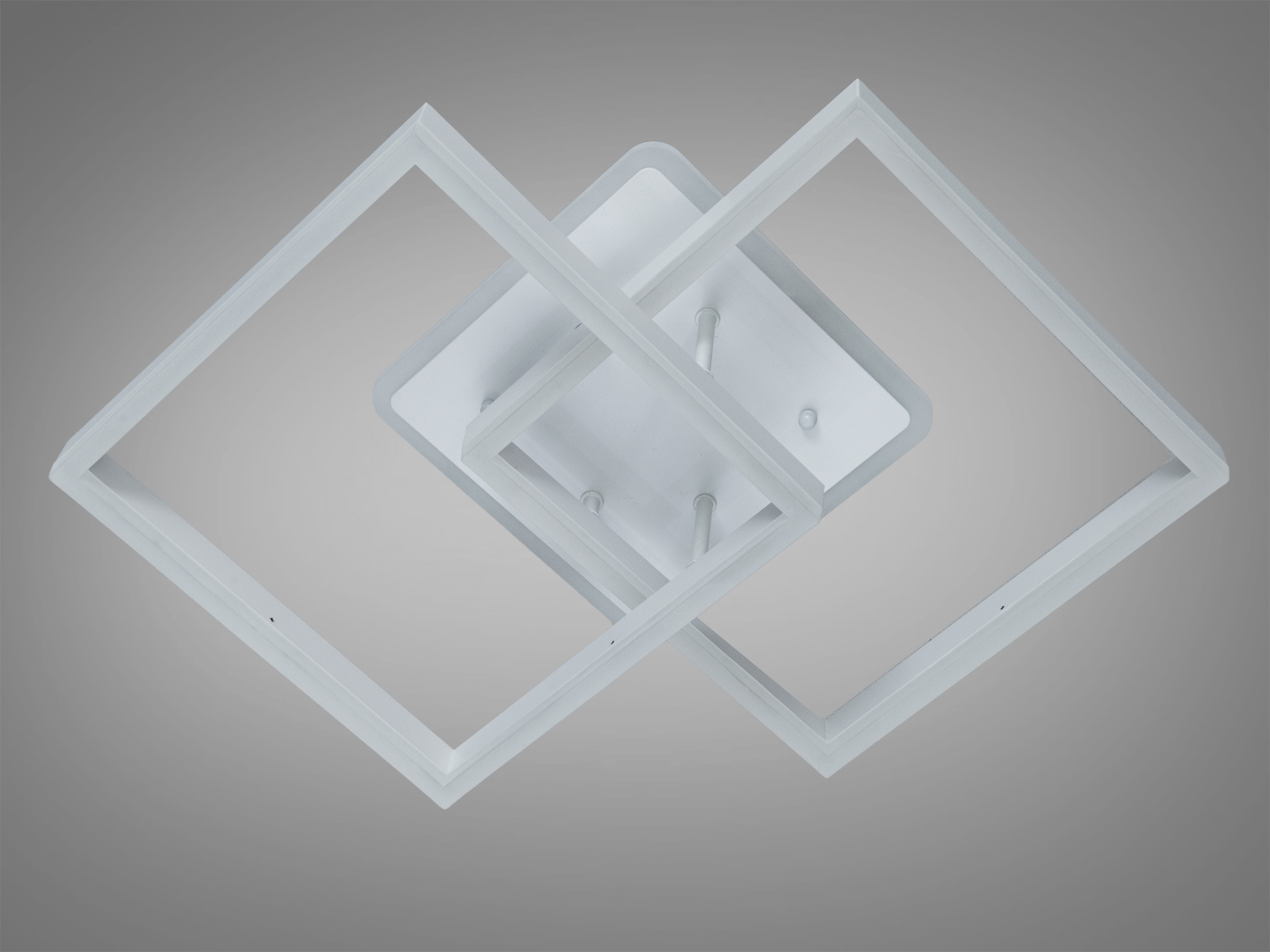 Стельова LED люстра біла 64W пульт димер 3 кольори