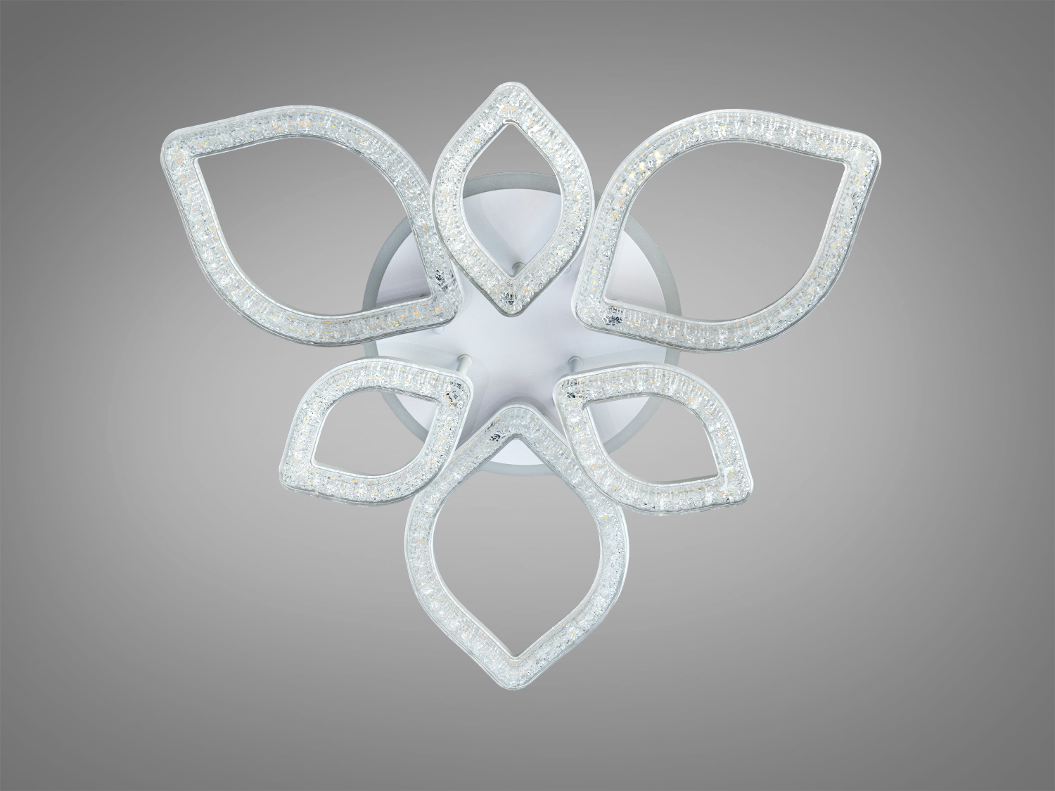 Люстра стельова LED Diasha біла 78W з димером