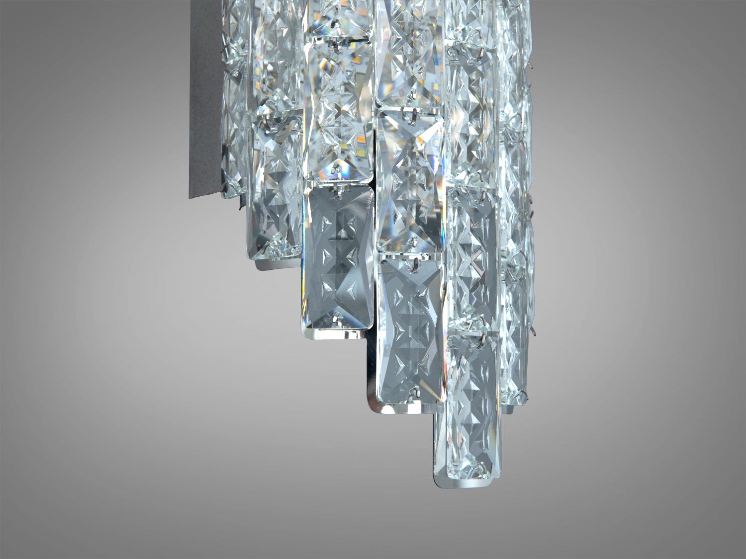 Кришталеве бра LED хром 13 Вт 715 лм