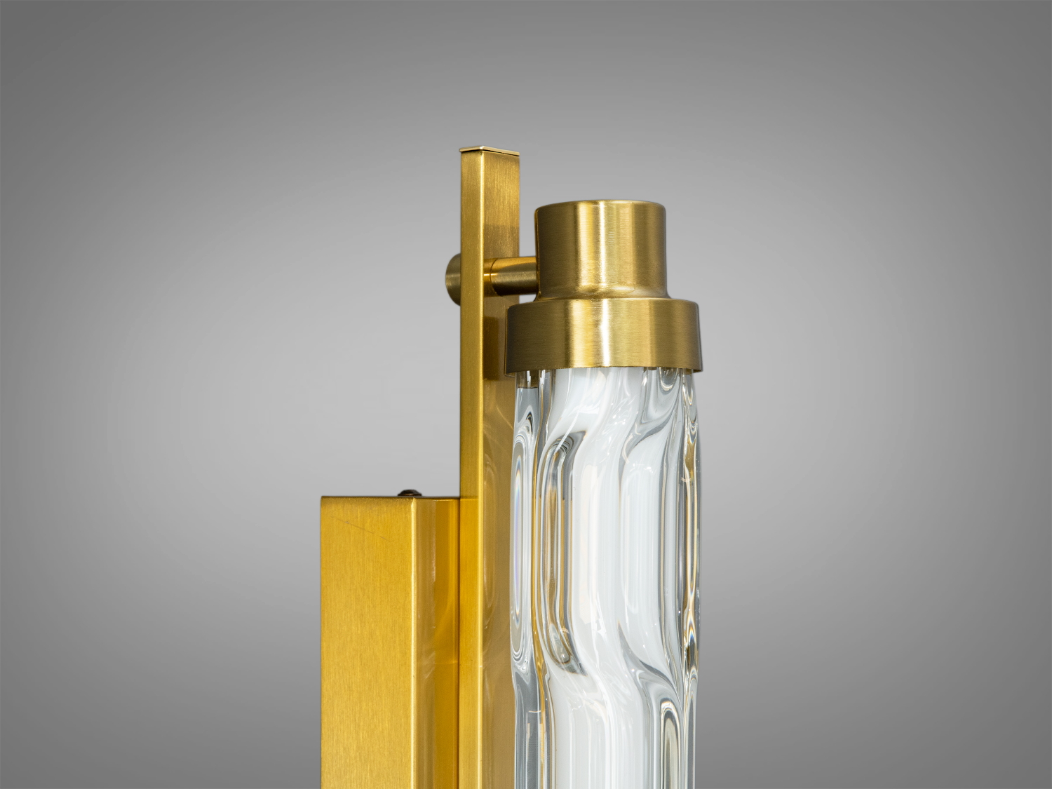 Світлодіодне бра мінімалізм золото 7Вт 4100К 385Лм