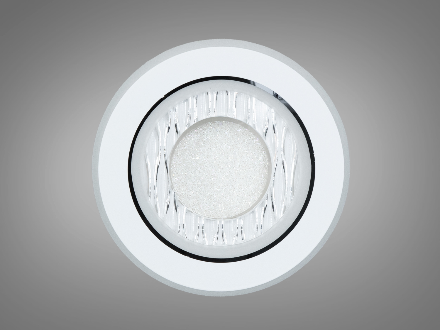 Стельовий світильник таблетка білий 30 Вт 5 м²