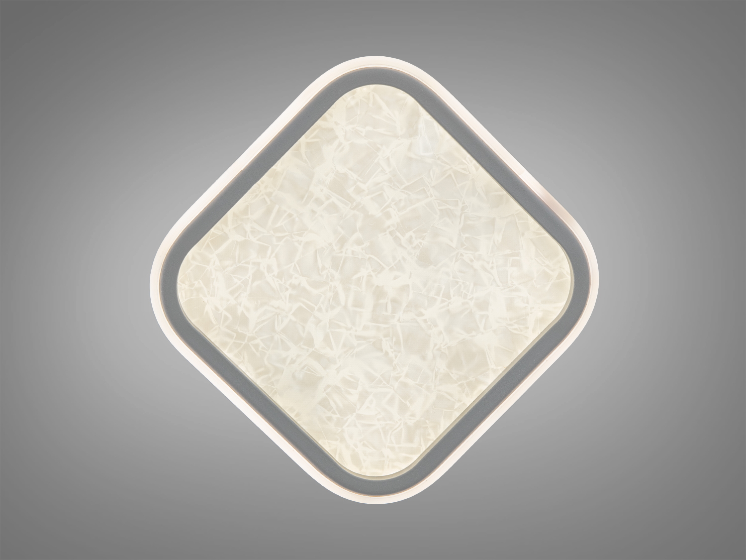 Декоративний світильник з матовим покриттям, що випромінює м′яке світло. Підходить для монтажу на стелю в сучасному інтер′єрі.