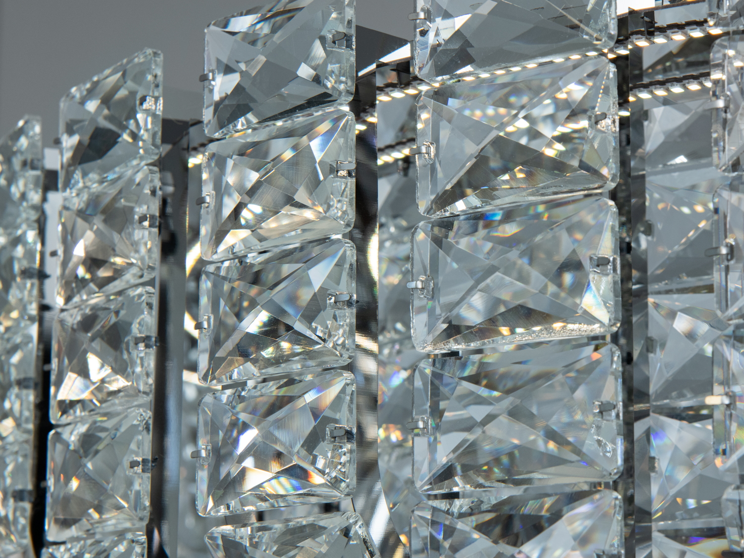 Люстра LED хром 138Вт з пультом