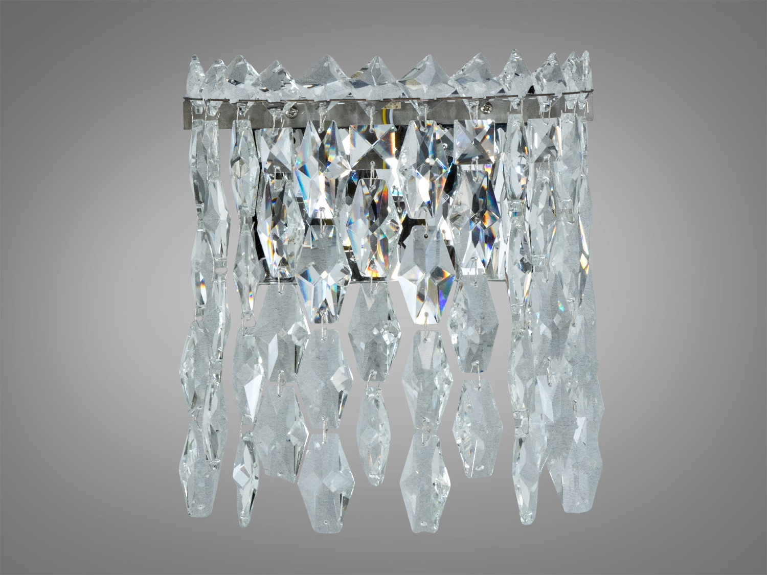 Настінне LED бра кришталеве хром 10 Вт