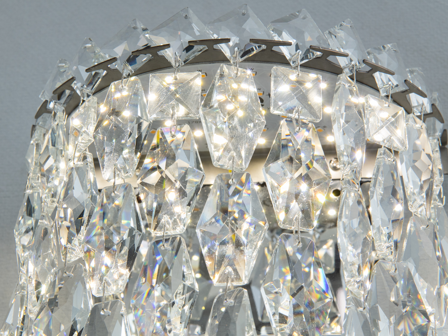 Настінне LED бра кришталеве хром 10 Вт