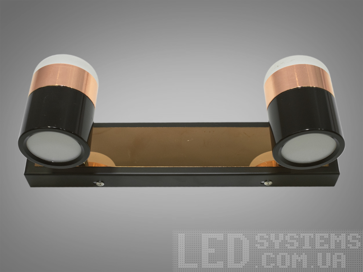 LED підсвітка дзеркал і картин чорний золото 8W