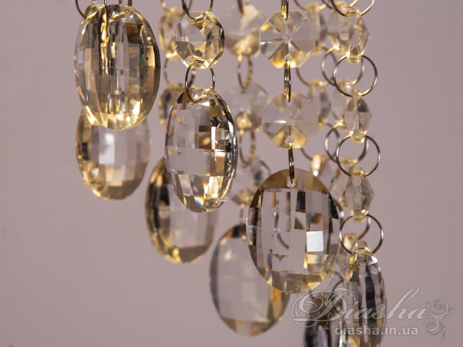 Точковий світильник із кришталевими підвісками