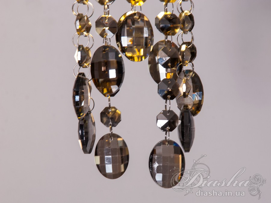 Точковий світильник із кришталевими підвісками