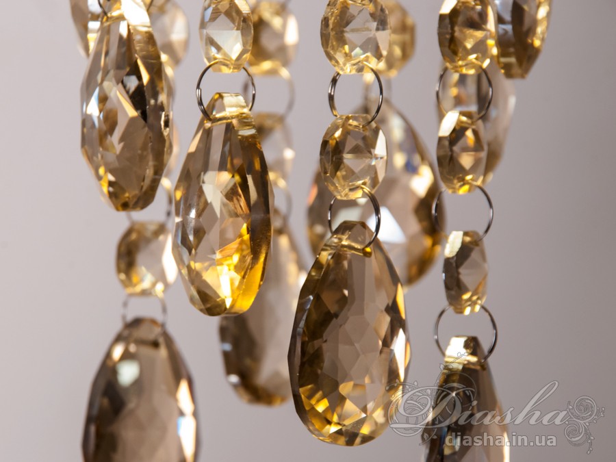 Точковий світильник із кришталевими підвісками