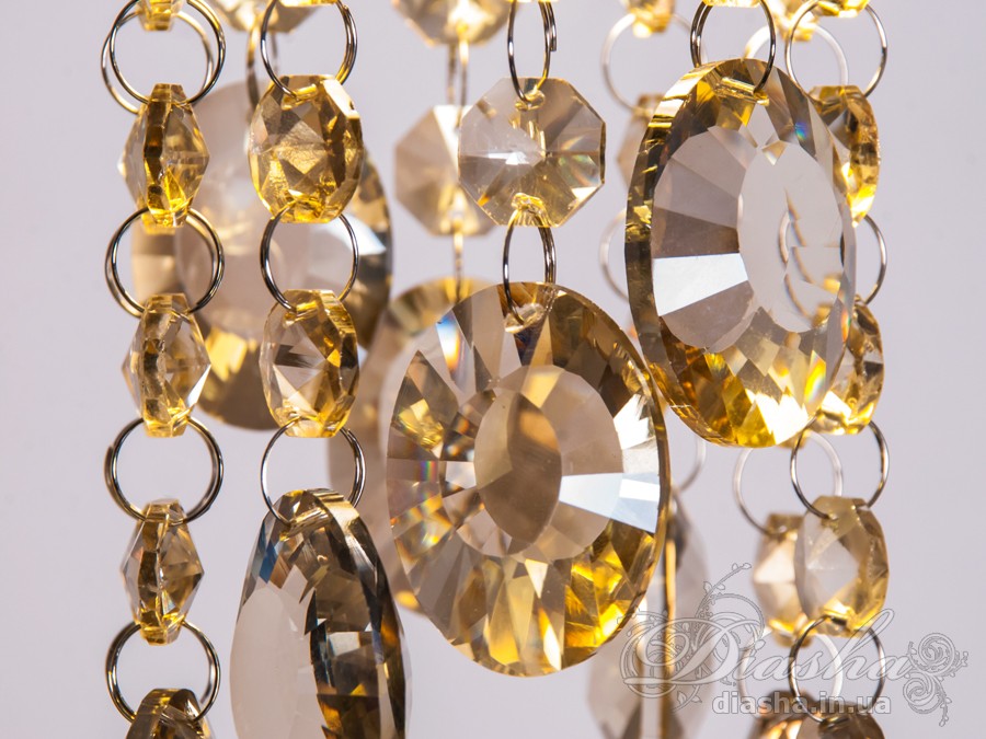 Точковий світильник із кришталевими підвісками