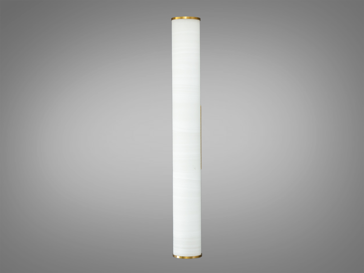 Циліндричний акриловий світильник білого кольору, підходить для настінного монтажу, ідеальний для мінімалістичного дизайну.