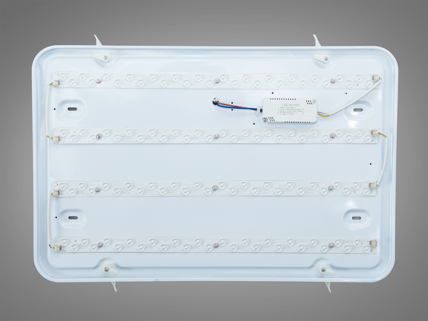 Світлодіодна стельова панель біла 94 Вт 400×600