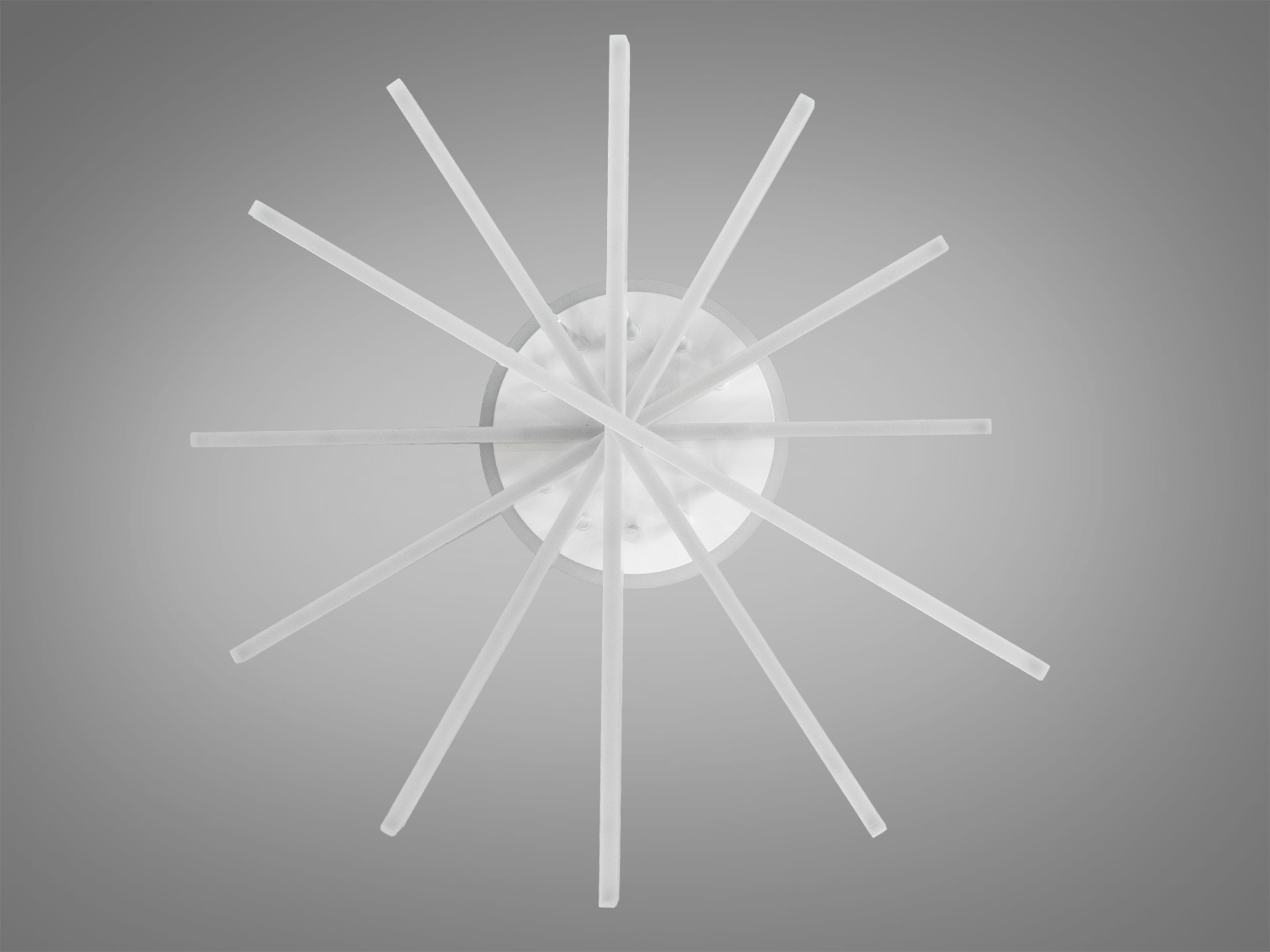 Стельова LED люстра біла 102 Вт пульт димер