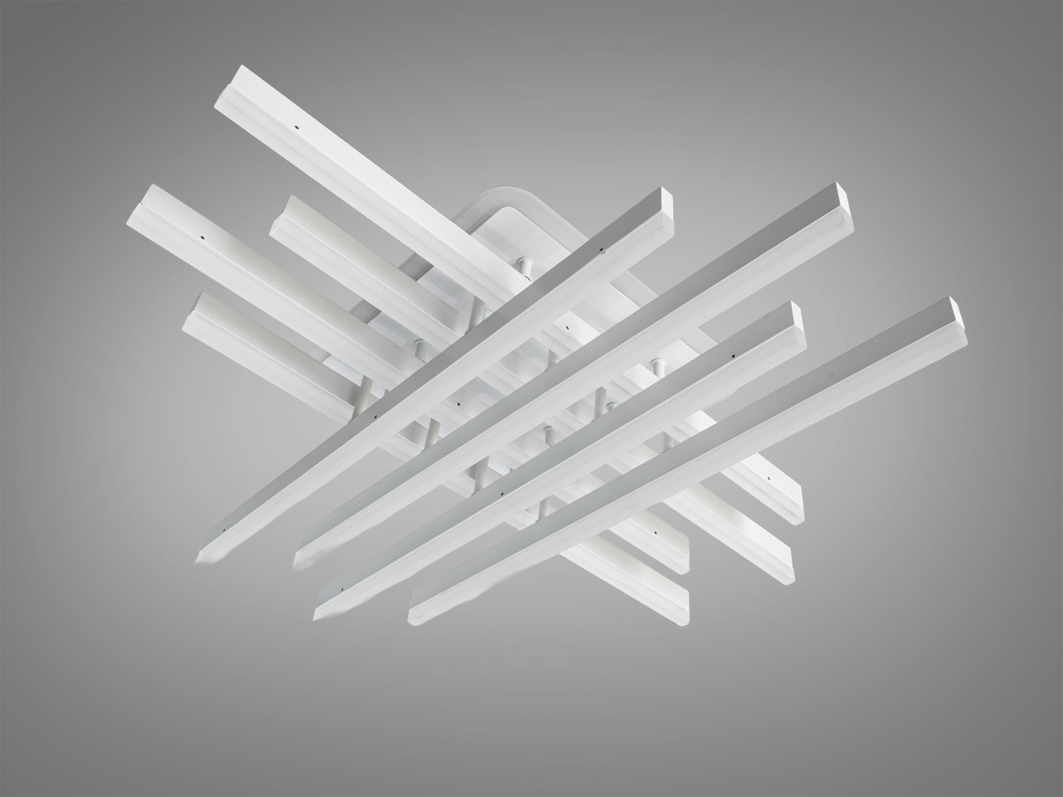 Стельова LED люстра біла 136 Вт пульт димер підсвітка