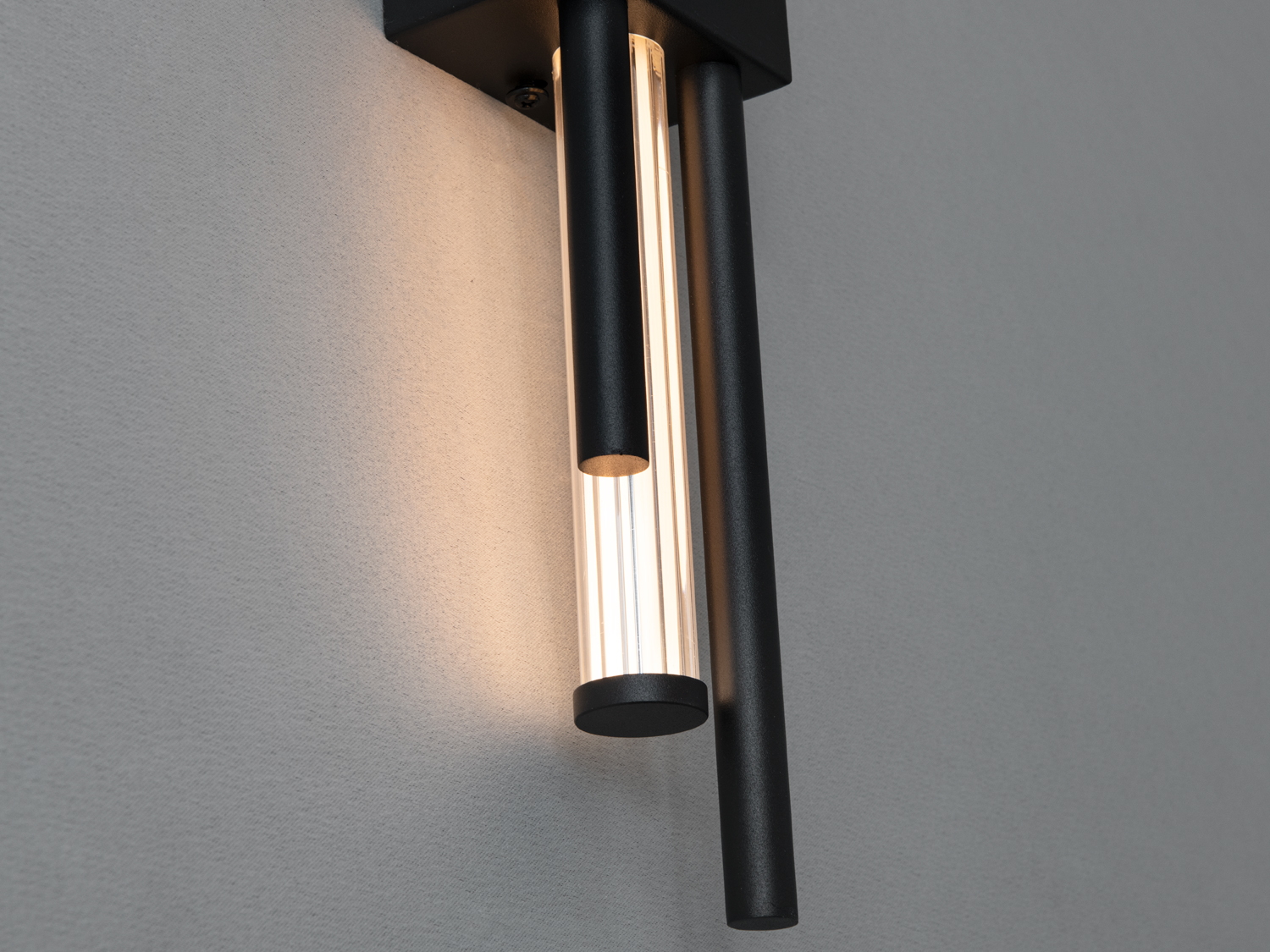 Настінне LED бра Лофт чорне 5 Вт CCT перемикач