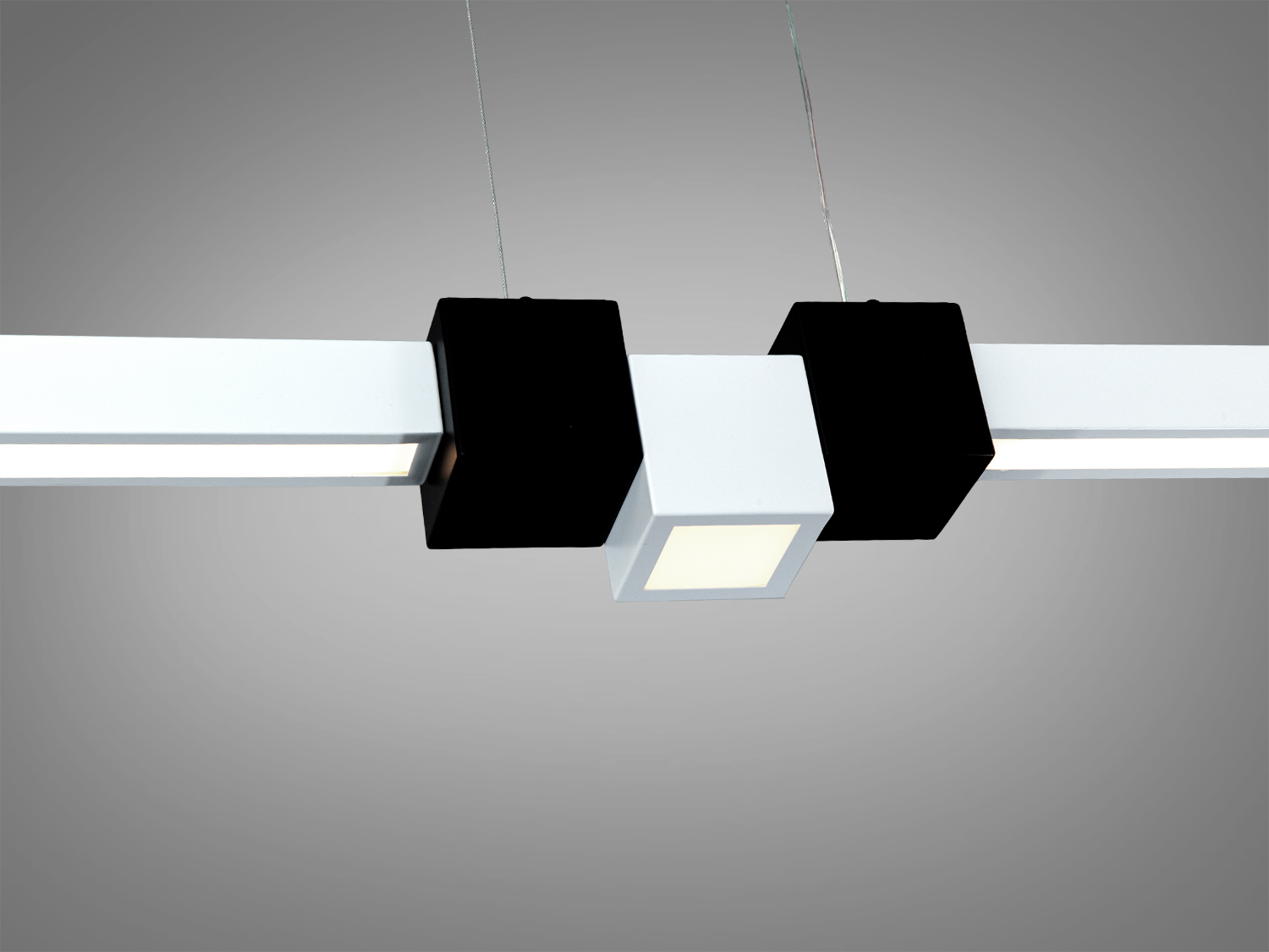 Світильник підвісний LED білий 28 Вт лінійний