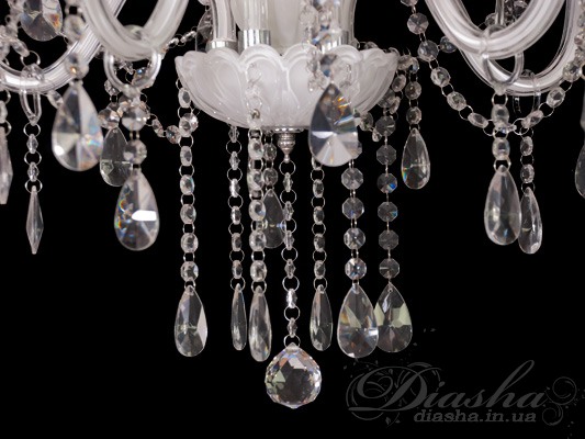 Класичне бра з кремового скла