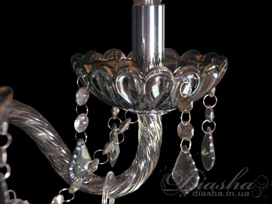 Неймовірно вишукане, модне, красиве класичне бра з чорного скла, хром