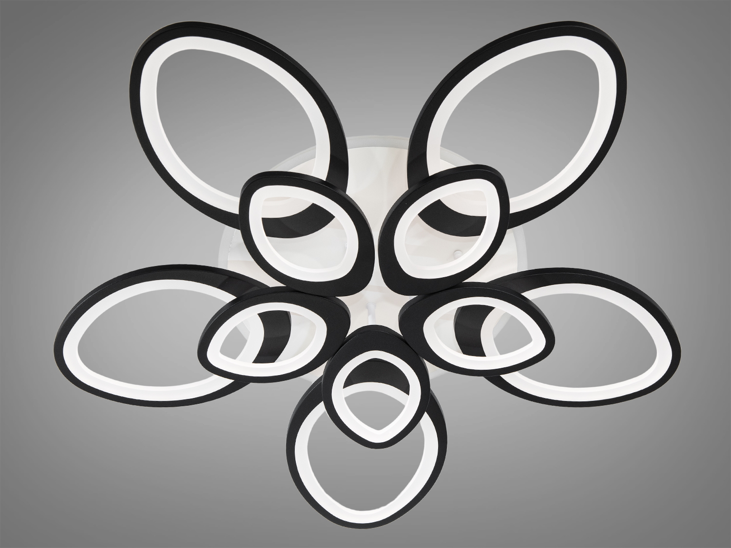 Сучасна дизайнерська світлодіодна люстра для спальні з димером