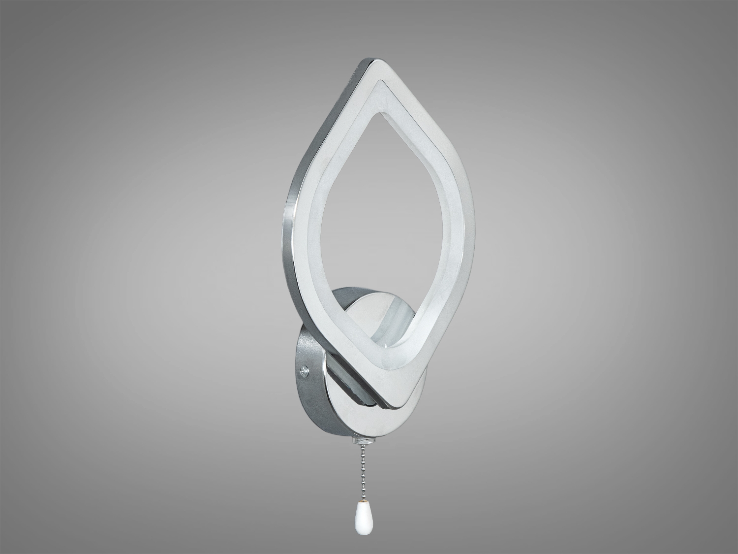 Світлодіодне бра хром 17Вт 3 режими освітлення