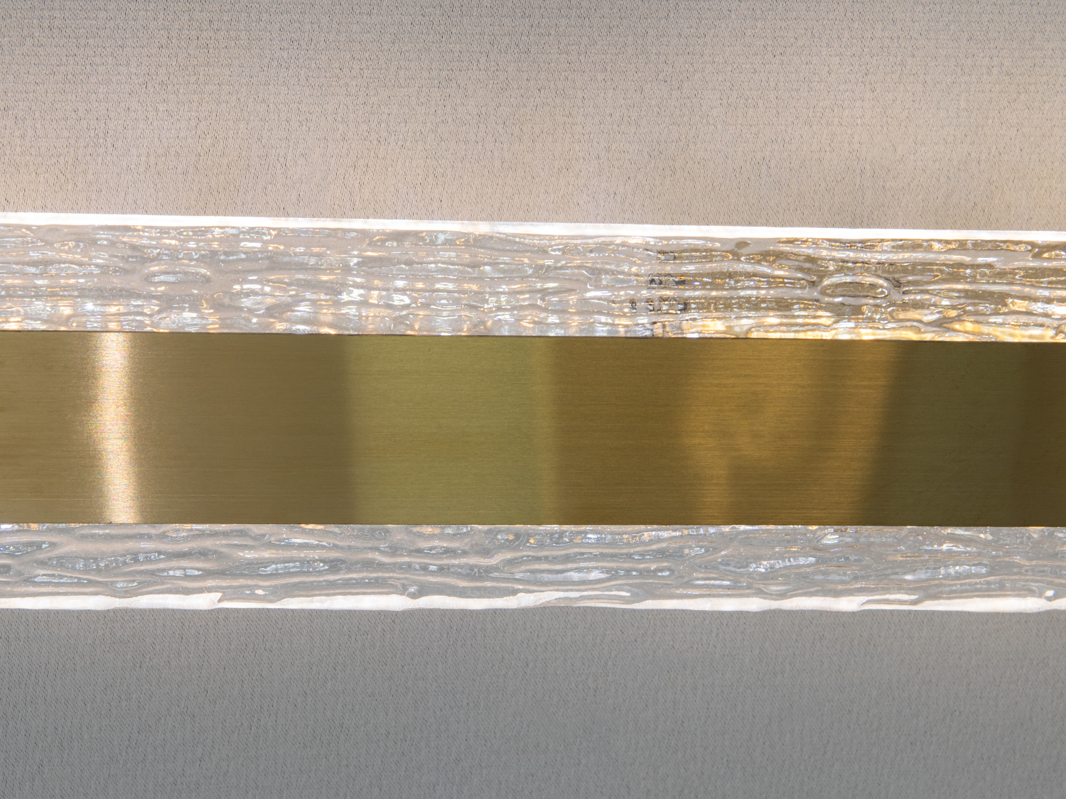 Настінний LED бра-планка бронза 40 Вт акрил