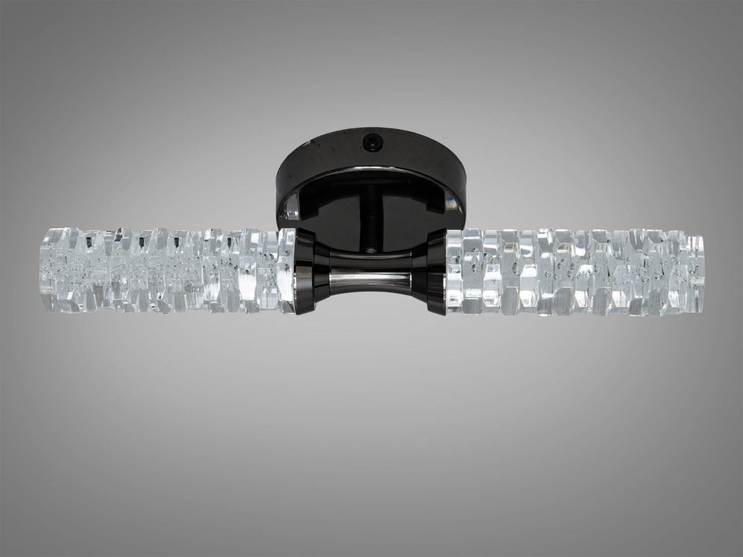 Бра настінне LED 5 Вт чорний хром кришталь