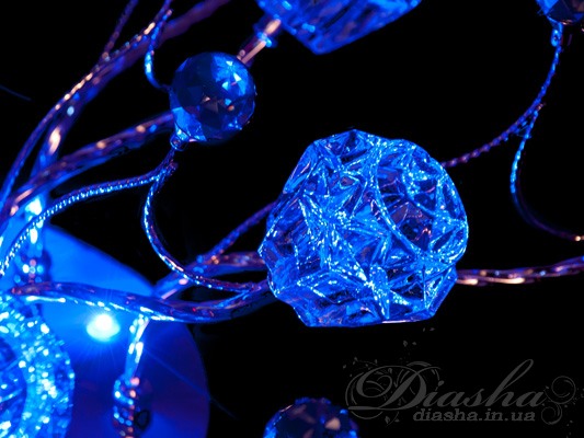 Галогеновая люстра со светодиодной подсветкой