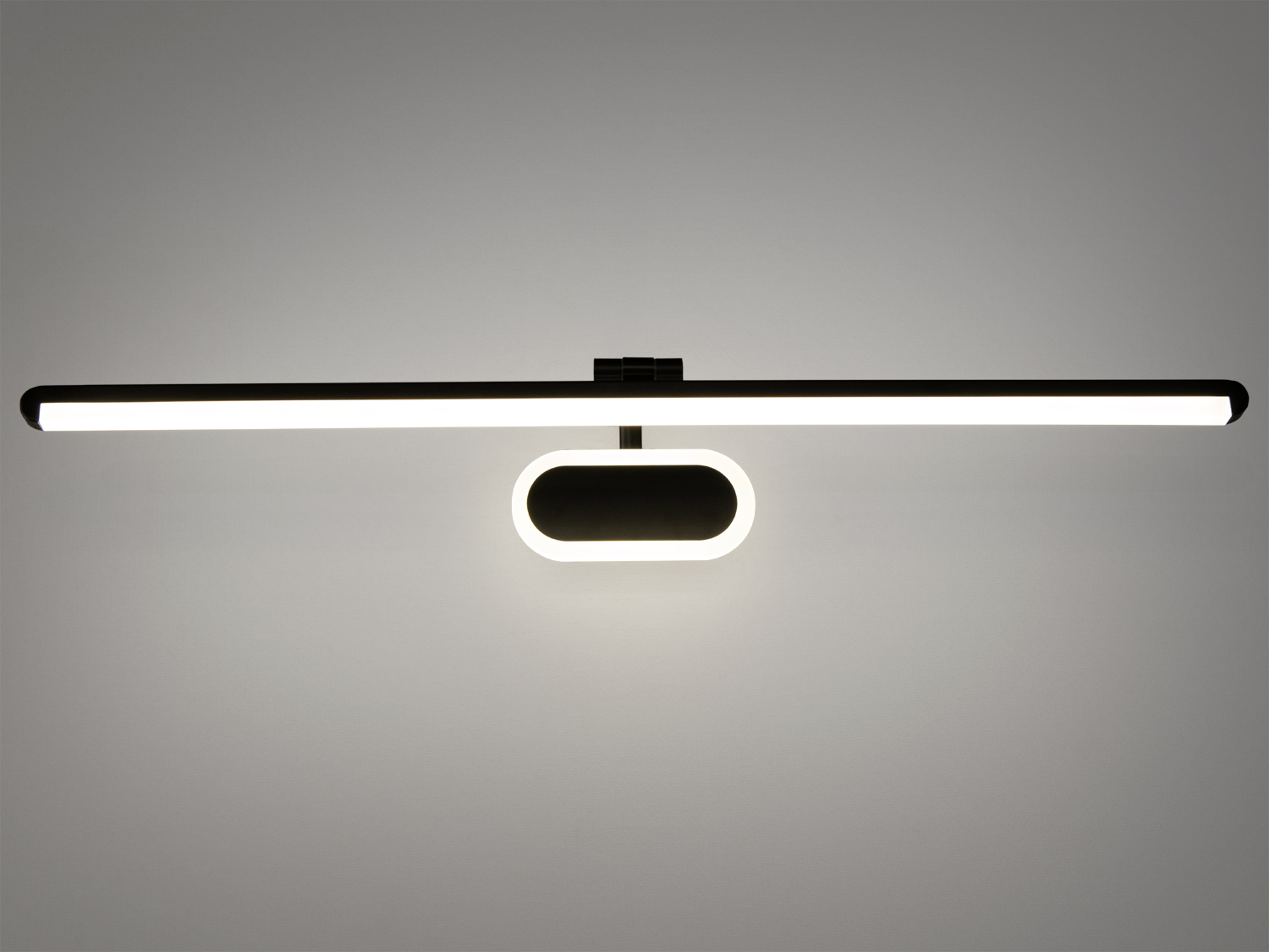 Лед підсвітка для зеркал і картин, 24W, чорний