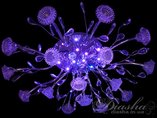 Светодиодная люстра мощностью 16 ватт