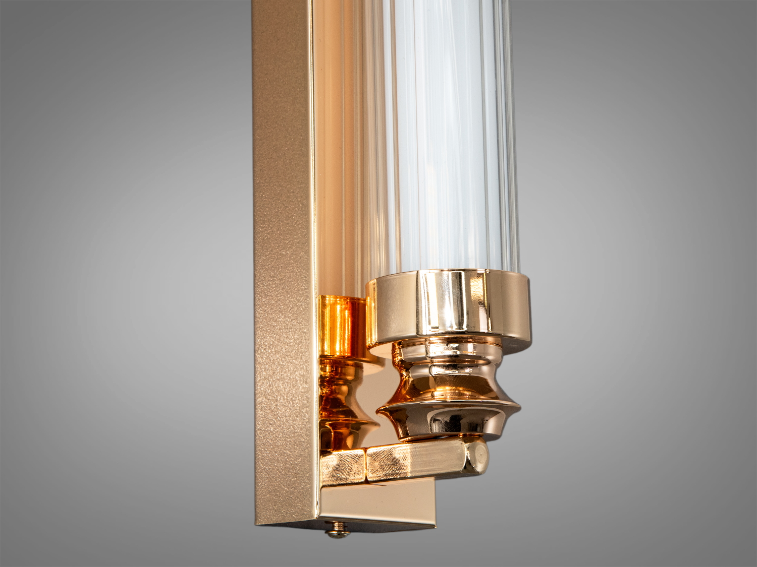 Вишукане світлодіодне бра, 8 Вт, золото