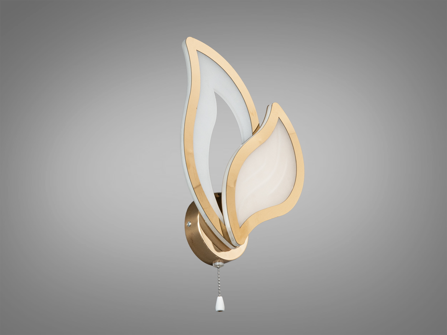 Золотий світлодіодний світильник в спальню, 17W