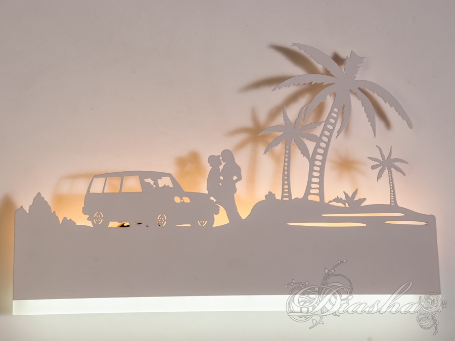 Перед Вами зовсім нове і незвичайне виконання плафонів, що обрамляють LED лампи. Таке бра запросто підійде під будь-який інтер'єр - класичний, сучасний і навіть в стилі «хай-тек».