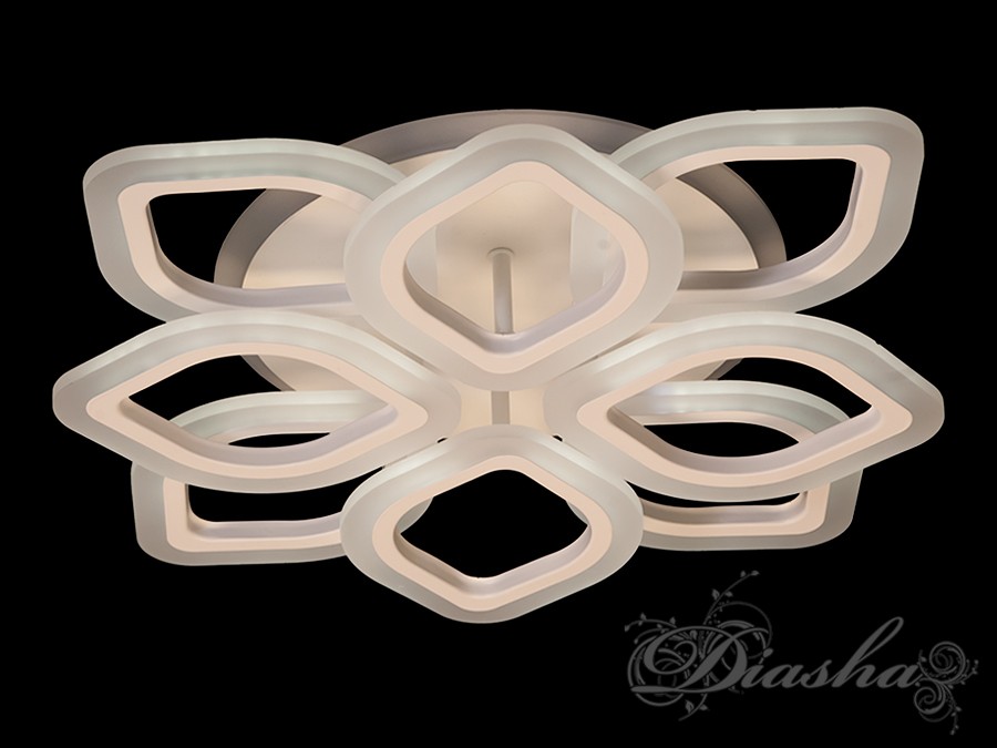 Світлодіодна люстра з диммером, 80W