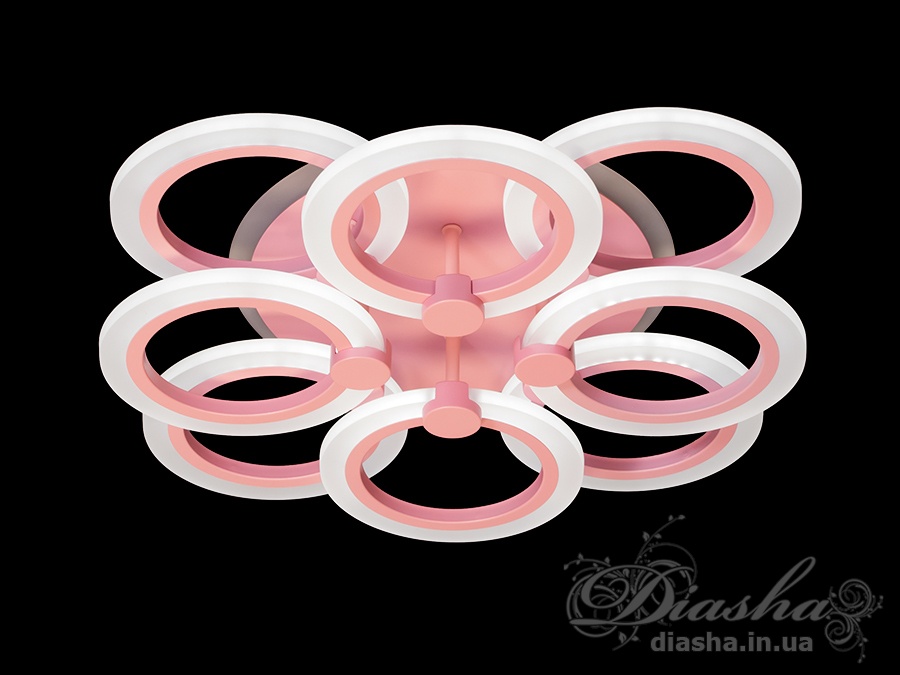 Світлодіодна люстра з диммером, 100W