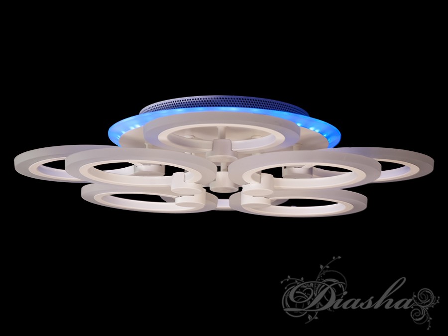 Світлодіодна люстра з диммером, 95W