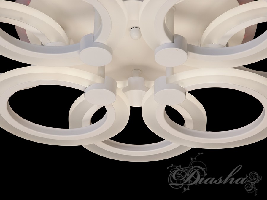 Світлодіодна люстра з диммером, 95W